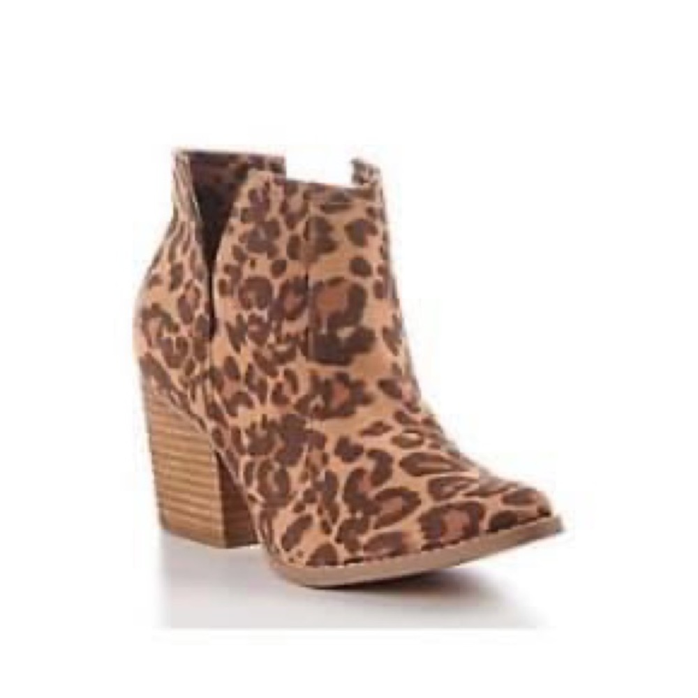 Leopard Booties